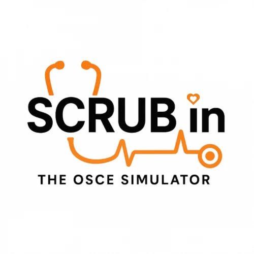 SCRUB in logo
